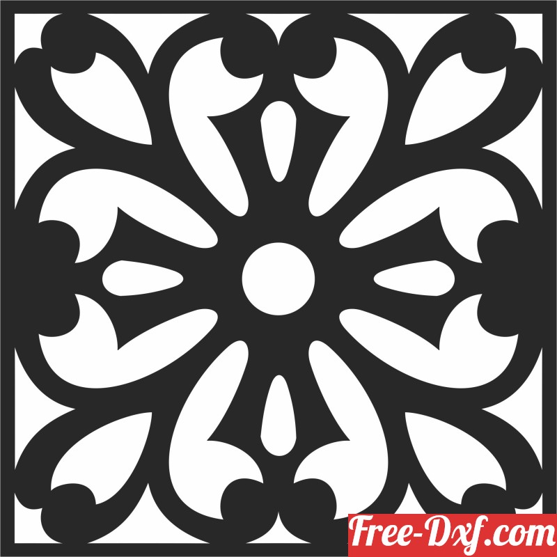 Download pattern wall decor screen floral k3i5k High quality free