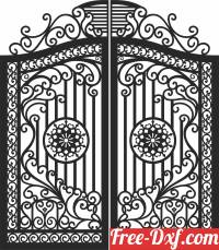 download door   WALL  PATTERN Decorative free ready for cut