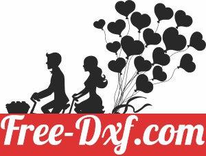 Couple On Tandem Bike