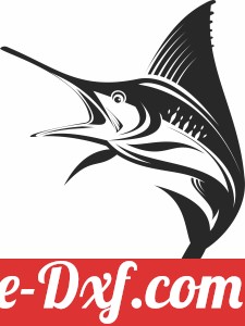 Marlin fish cliparts