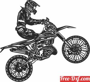 download dirt bike motorcycling clipart free ready for cut
