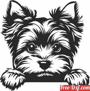 download yorkshire dog clipart free ready for cut