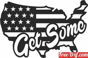 download get some american map with flag free ready for cut