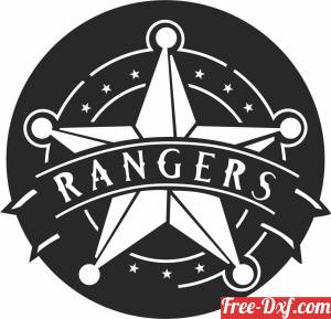 download texas rangers logo cliparts free ready for cut