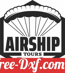 Airship tours clipart