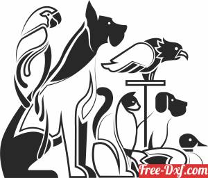 download pets cliparts free ready for cut