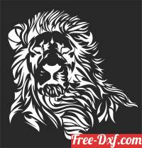 download lion silhouette clipart free ready for cut