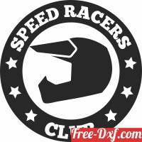 download motorcycle racers club sign free ready for cut