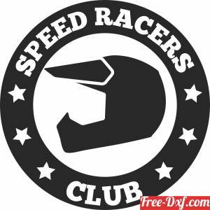 download motorcycle racers club sign free ready for cut