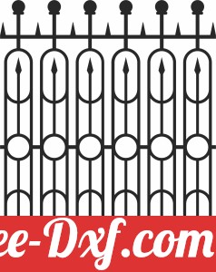 decorative fence gate