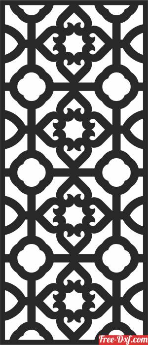 download PATTERN  DECORATIVE   Wall free ready for cut