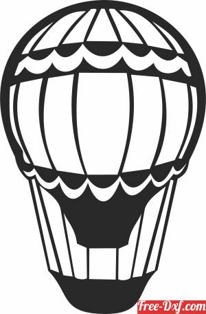 download hot air balloon clipart free ready for cut