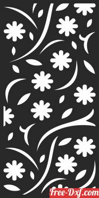 download Pattern decorative  wall free ready for cut
