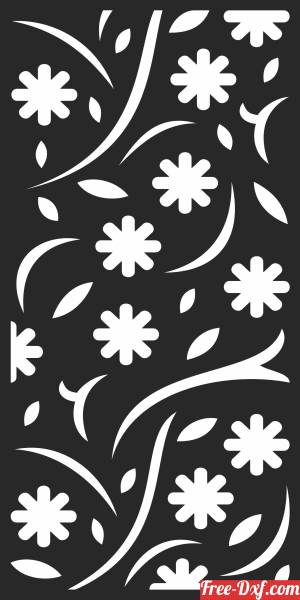 download Pattern decorative  wall free ready for cut