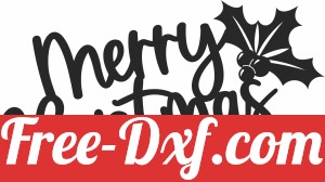 Merry christmas wall decor