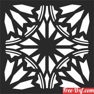 download pattern wall decor screen floral free ready for cut