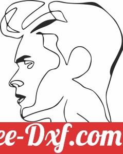 line drawing man art
