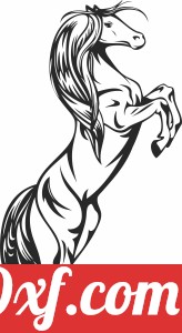 rearing horse clipart