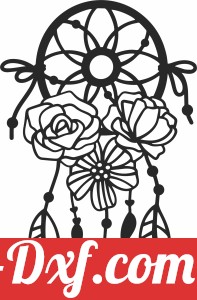 dream catcher floral decor
