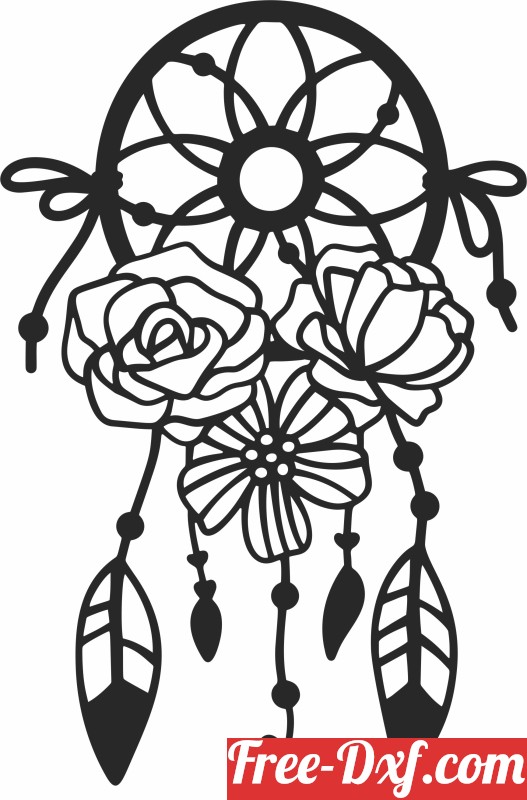 Dream Catcher - Quality DXF Icon Cricut Graphic by Creative Oasis