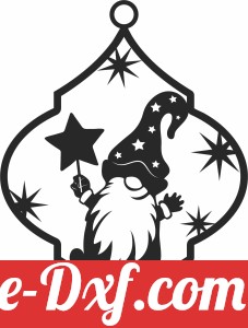 gnome christmas ornament