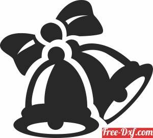 download christmas bell clipart free ready for cut