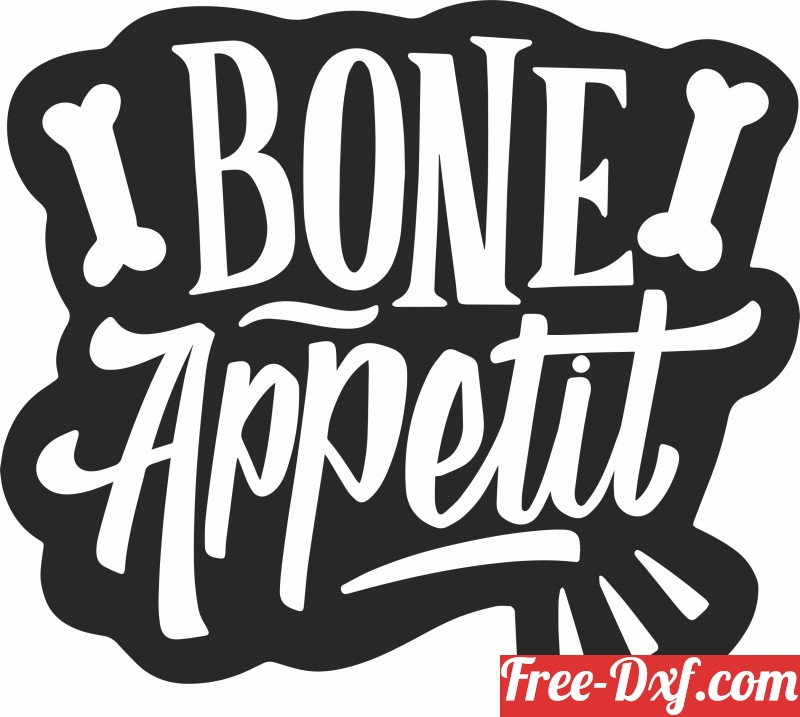 Download bone appetit halloween mKwvX High quality free Dxf files