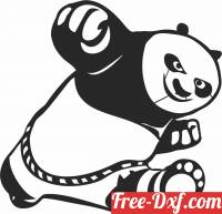 download kung fu panda clipart free ready for cut