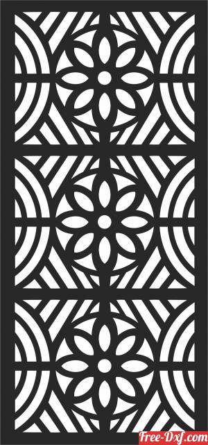download DOOR   screen   decorative  Pattern SCREEN   Wall free ready for cut