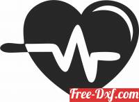 download Medical Symbol heart beats free ready for cut