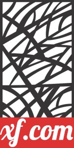 decorative panel wall separator door pattern