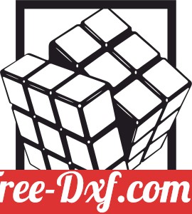 Magic Puzzle Cube clipart