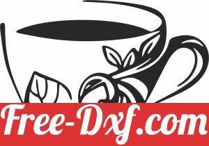 coffee floral cup