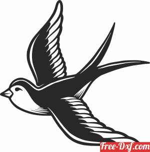 download flying dove birds free ready for cut