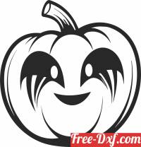 download Pumpkin halloween cliparts free ready for cut