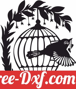Bird flower Cage