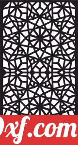 decorative door panel wall screen pattern