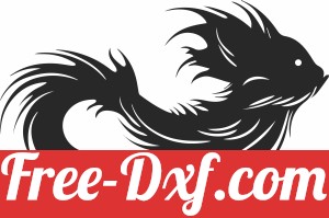 Fish Cat Animal Silhouette