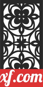 door decorative pattern wall screen