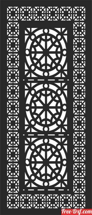 download decorative   Door  Decorative  Wall   SCREEN   pattern free ready for cut