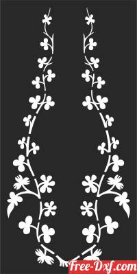 download screen wall   DOOR   PATTERN free ready for cut
