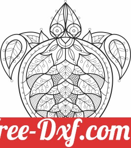 decorative see turtle