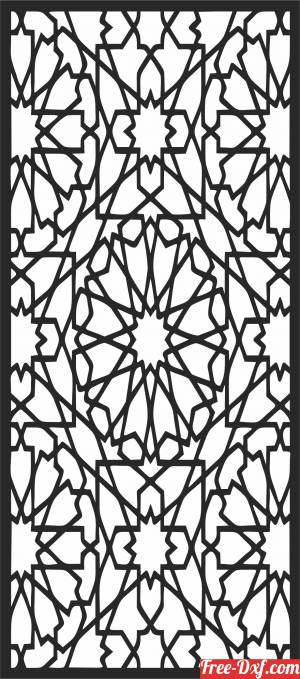 download Decorative screen Wall free ready for cut