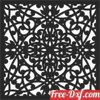 download PATTERN   Decorative   wall free ready for cut