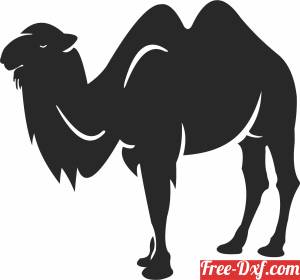 download camel silhouette cliparts free ready for cut