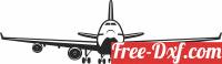 download Airplane free ready for cut