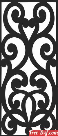 download Decorative   pattern  DECORATIVE   DOOR  WALL free ready for cut