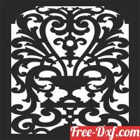 download WALL Pattern decorative pattern free ready for cut
