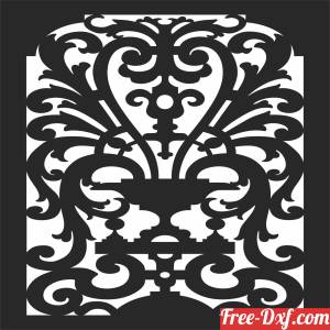 download WALL Pattern decorative pattern free ready for cut