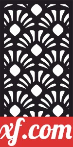 decorative panel floral screen pattern partition